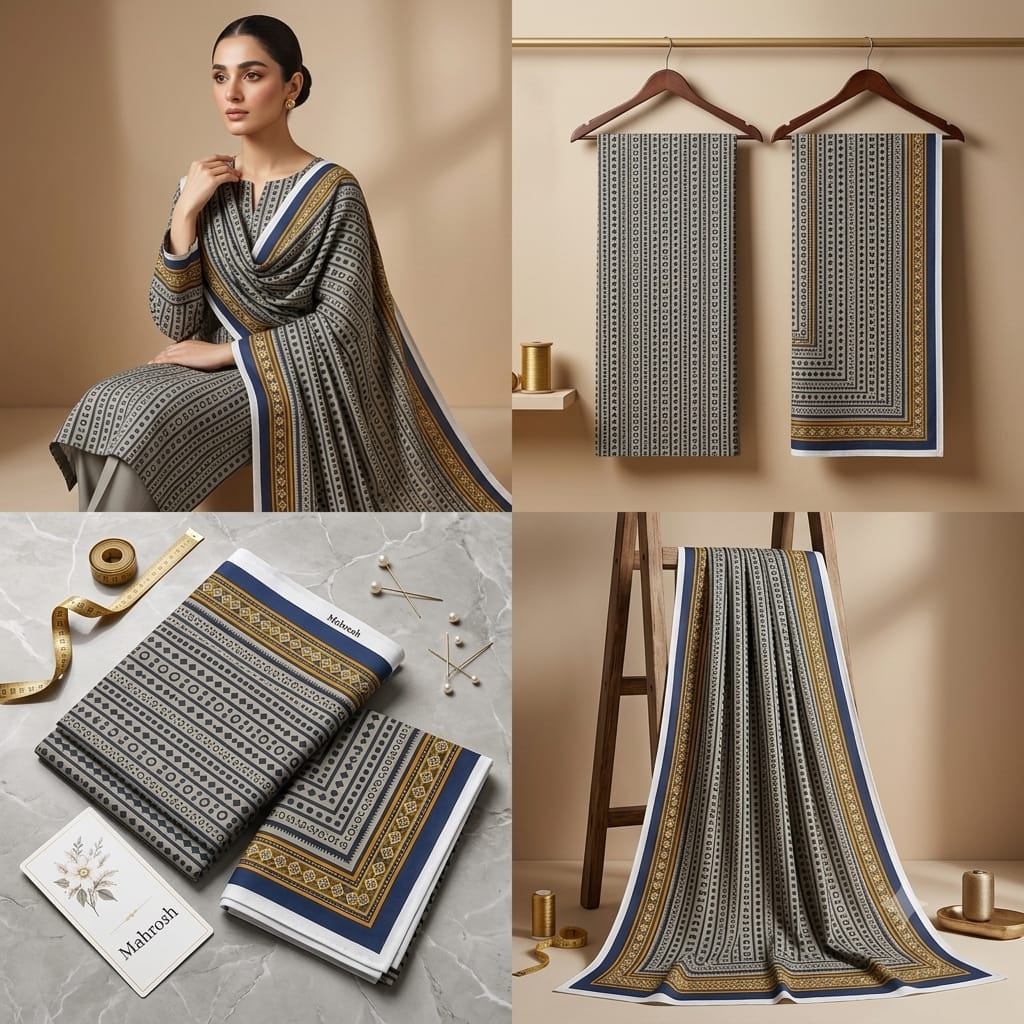 Mahrosh Lawn 2Pc #ML-2Pc-BSkin