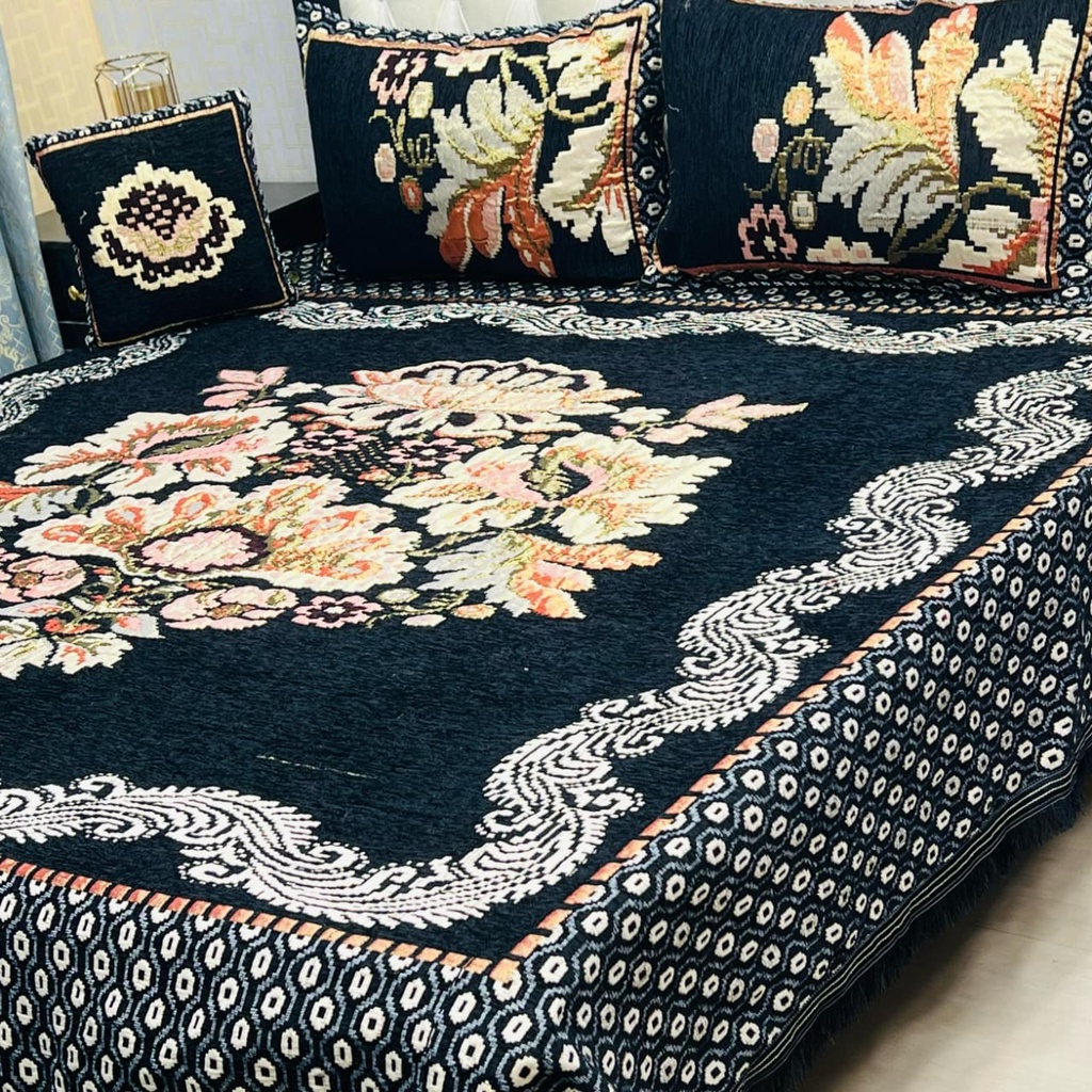 4Pc Velvet Bedsheet