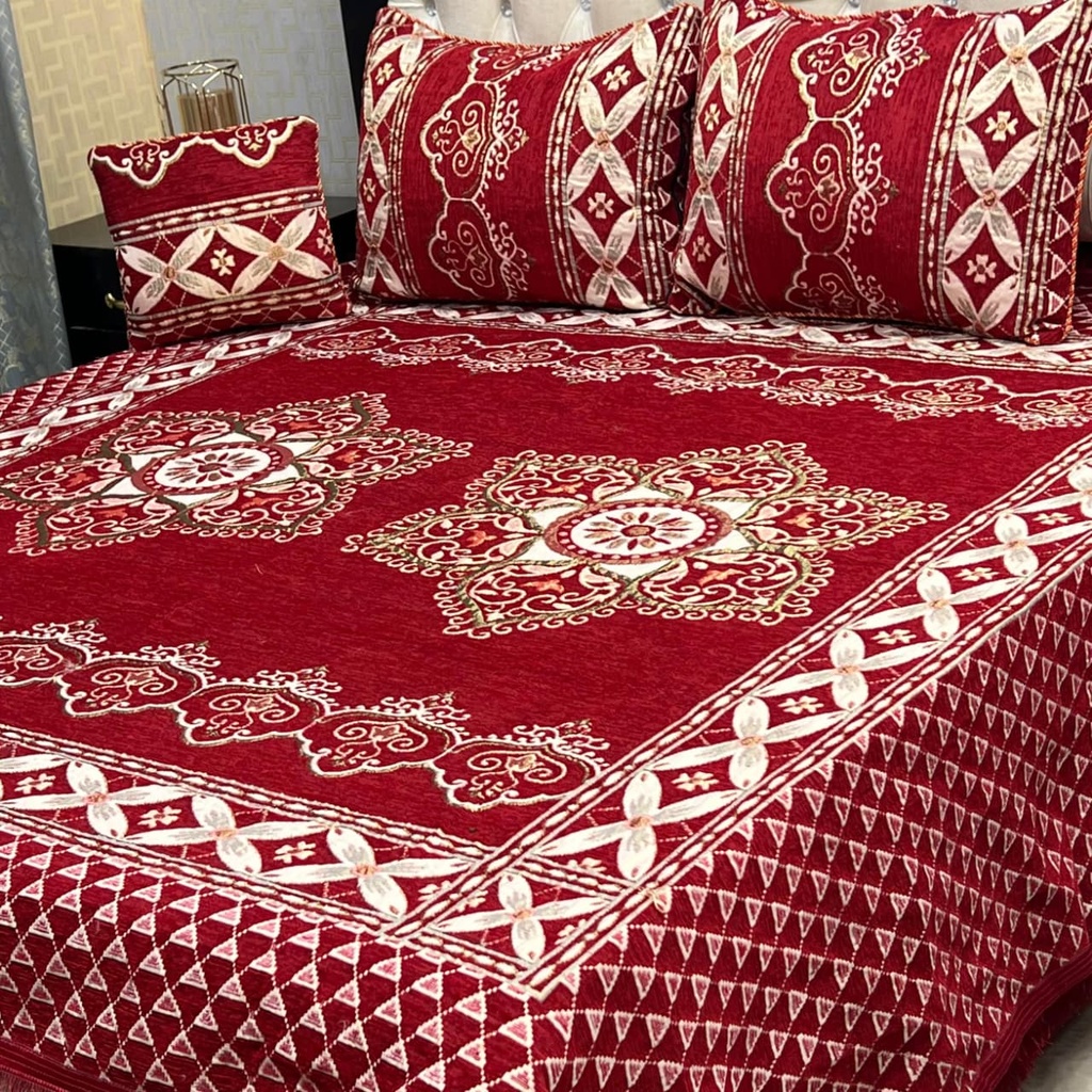 4Pc Velvet Bedsheet