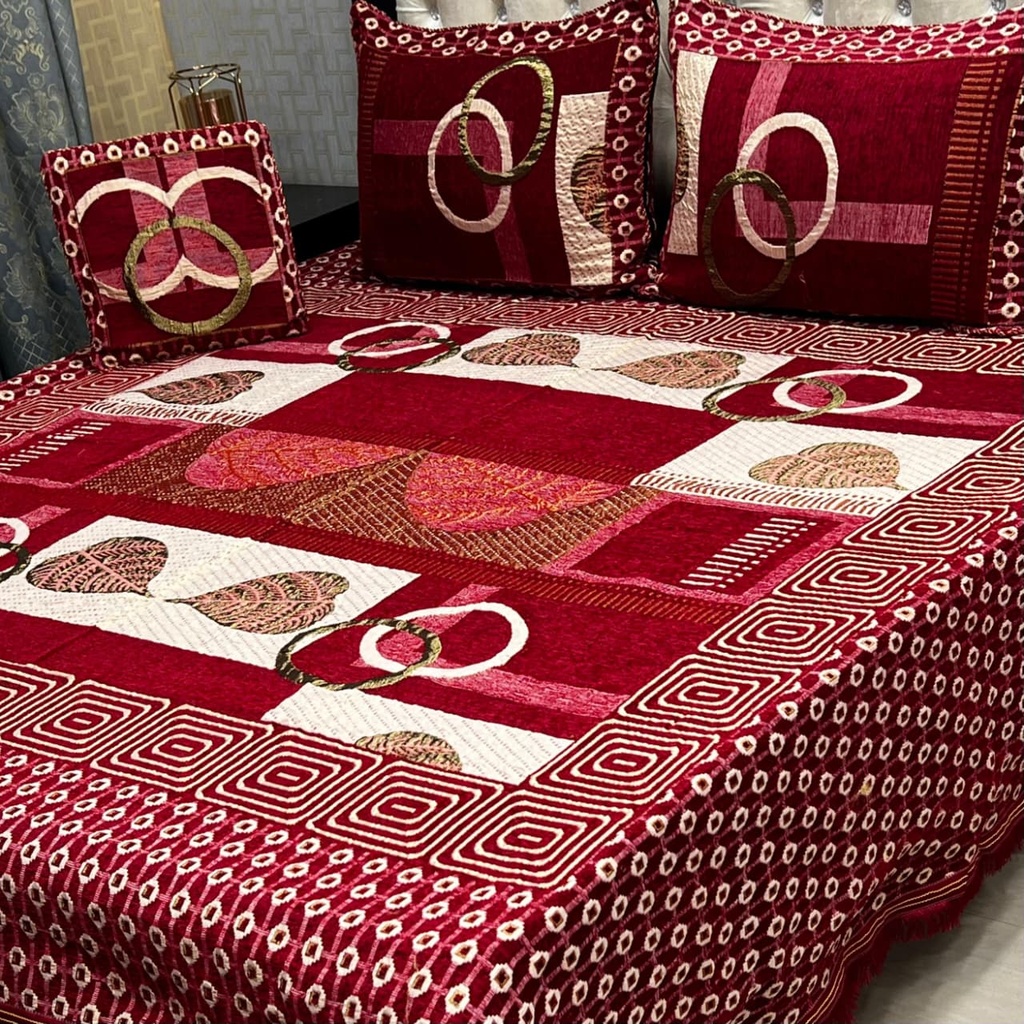 4Pc Velvet Bedsheet
