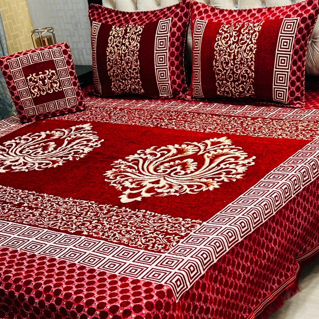 4Pc Velvet Bedsheet