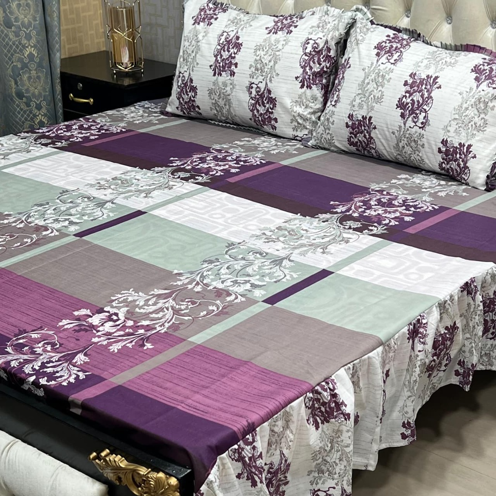 3PC Frill Bedsheet