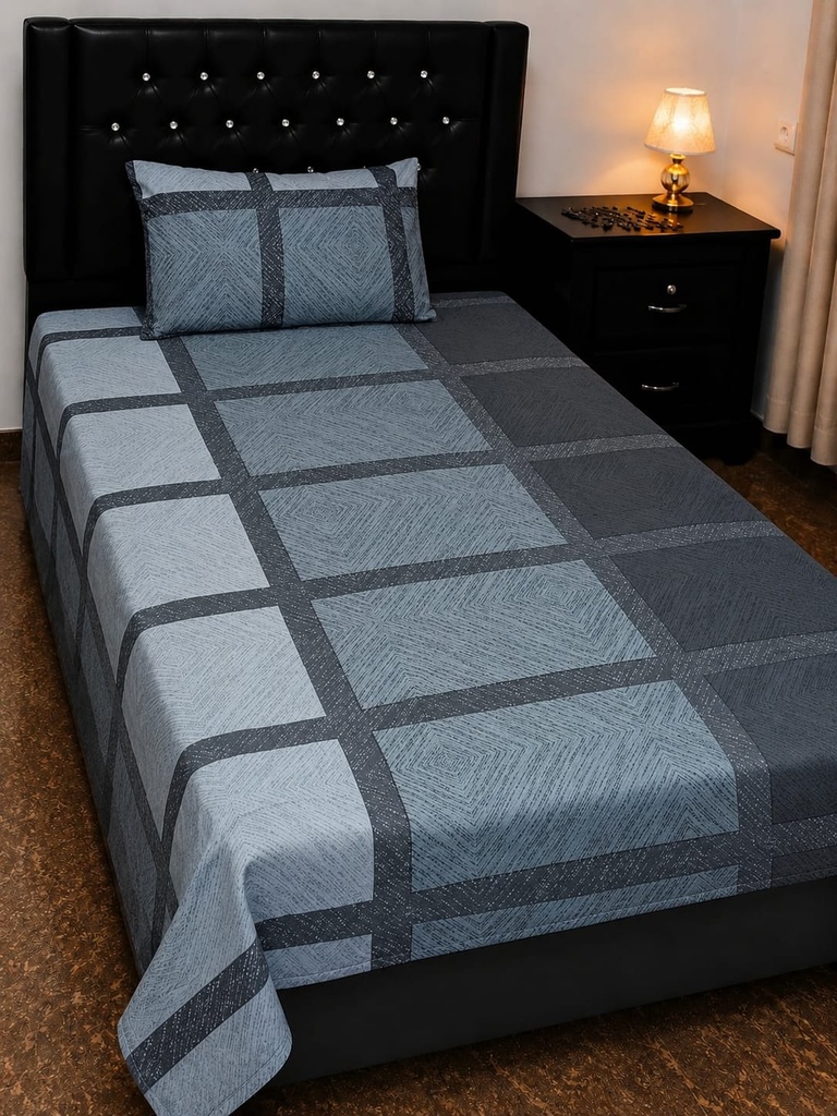 Export Quality Pure Cotton Single Bedsheet
