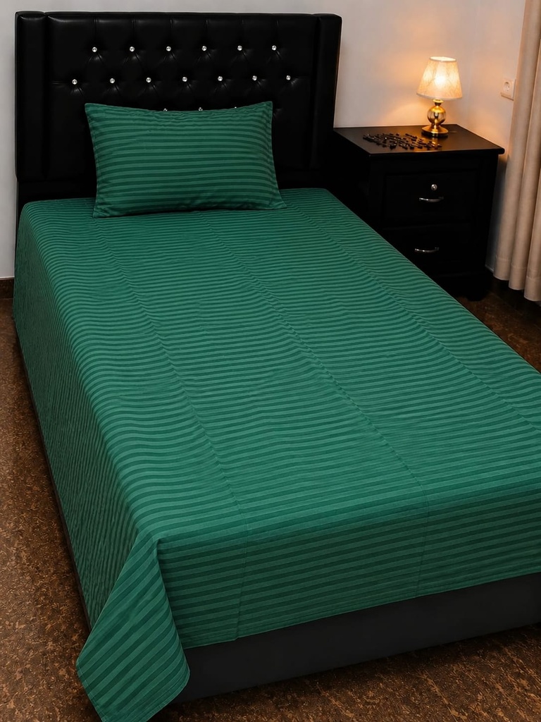 Export Quality Pure Cotton Single Bedsheet